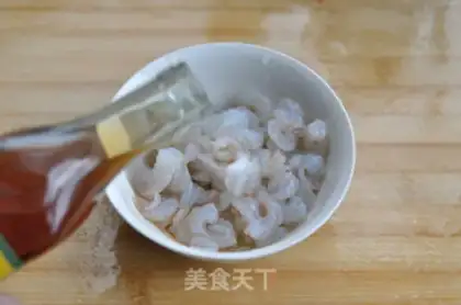 Make Blue bean shrimp step 2