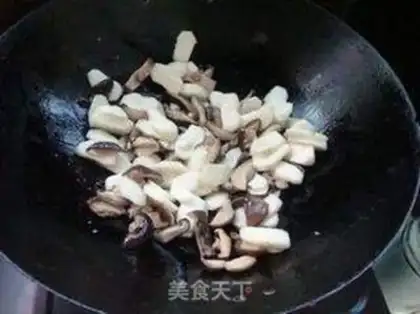 Make Flaming mushrooms step 2