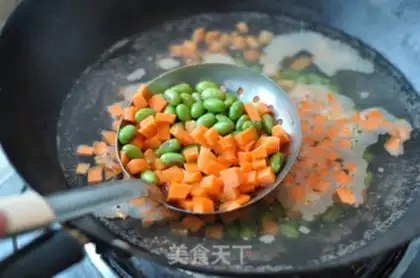 Make Blue bean shrimp step 4