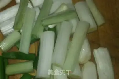 Make Burning sea cucumbers step 2