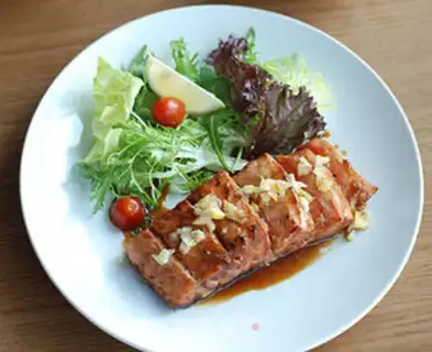 Make Fried salmon step 7