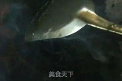 Make Burning sea cucumbers step 3