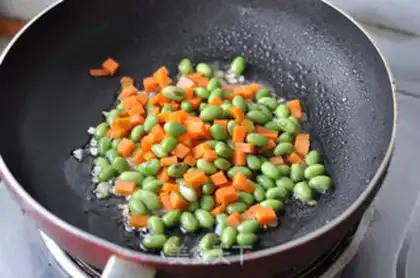 Make Blue bean shrimp step 7