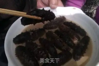 Make Burning sea cucumbers step 9