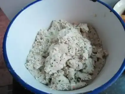 Make Pork rice balls step 2