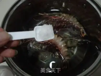 Make Salmon shrimp step 2