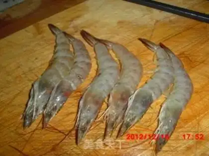 Make Japanese shrimp step 0