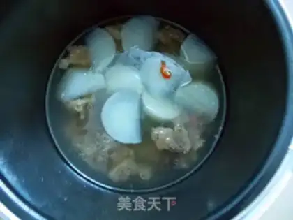 Make Clean up the radish step 4
