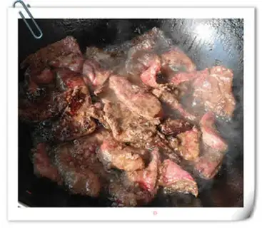 Make Garlic fried liver step 5