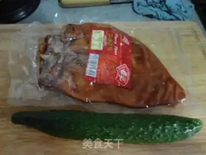 Make Pig ears with cucumbers step 0