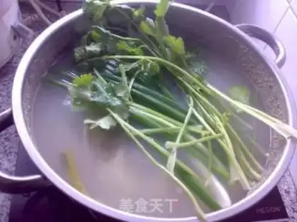 Make Onion fish head soup step 9