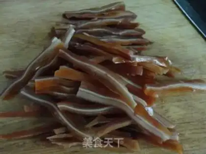 Make Pig ears with cucumbers step 2