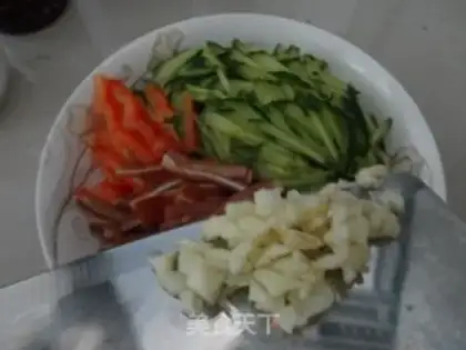 Make Pig ears with cucumbers step 5
