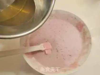Make Blueberry mousse cake step 9