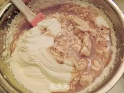 Make Blueberry mousse cake step 11