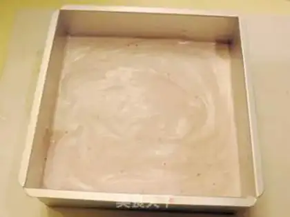 Make Blueberry mousse cake step 15