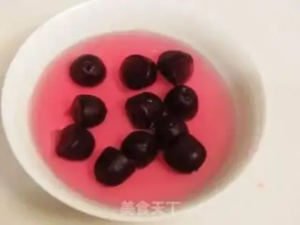 Make Blueberry mousse cake step 19