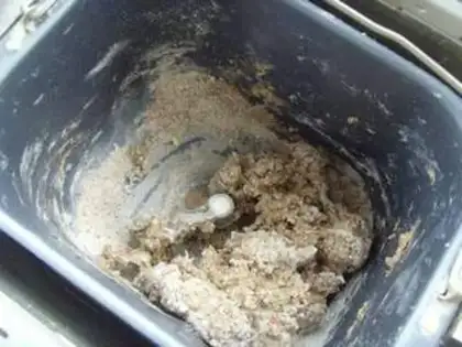 Make Coco cranberry rye bread step 1