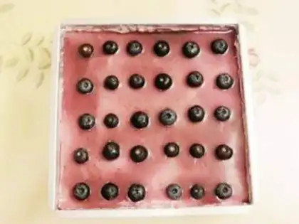 Make Blueberry mousse cake step 22