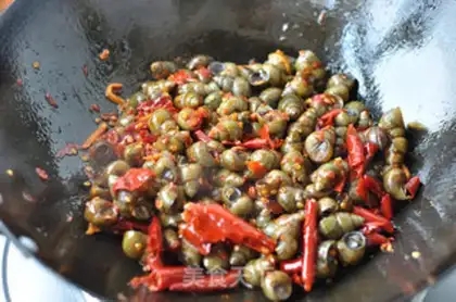 Make Spicy snail step 11