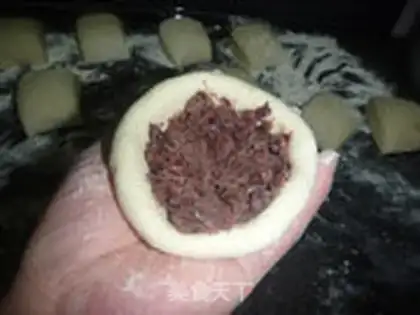 Make Bean buns step 14