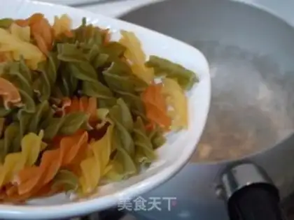 Make Spiral noodles step 14