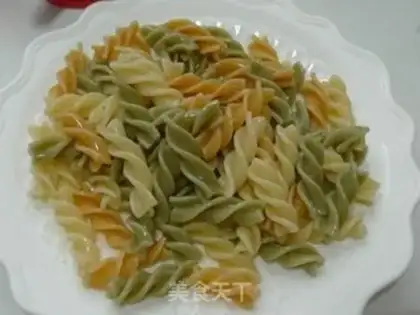 Make Spiral noodles step 16