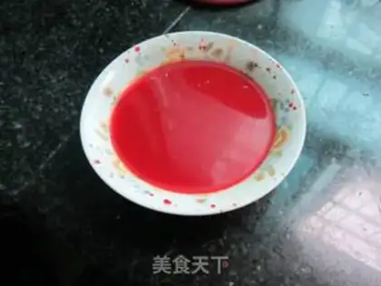 Make Sour chicken blood step 0