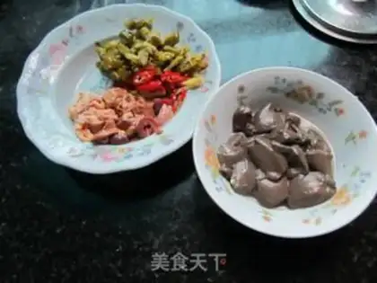 Make Sour chicken blood step 2