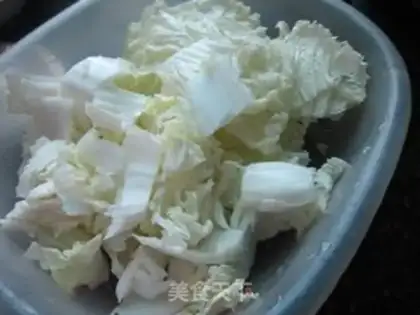 Make Creaming cabbage step 0