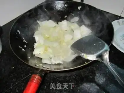 Make Creaming cabbage step 2