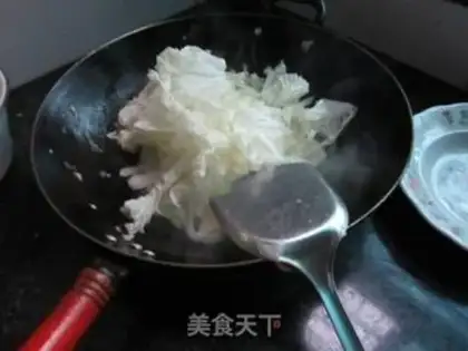 Make Creaming cabbage step 3