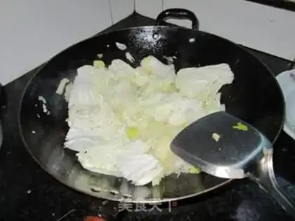 Make Creaming cabbage step 4
