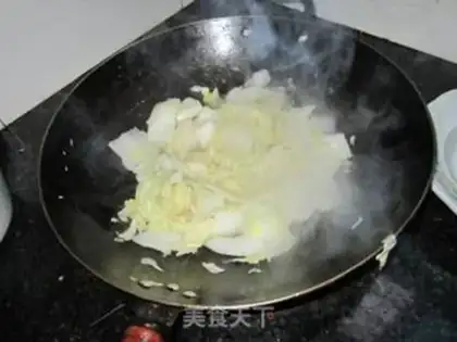Make Creaming cabbage step 5