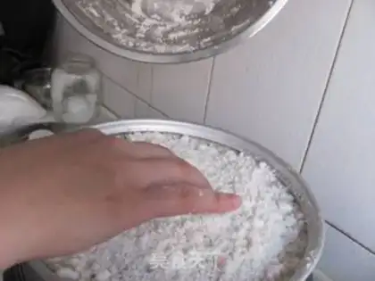 Make Double red bean cake step 9