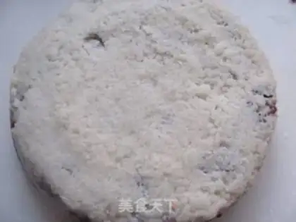 Make Double red bean cake step 11