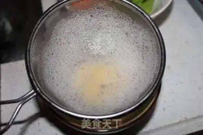 Make Sea cucumber eggs step 3