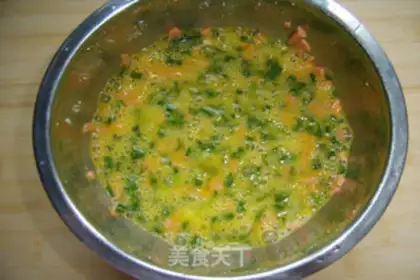 Make A thick egg burn step 2