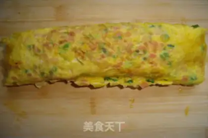 Make A thick egg burn step 5