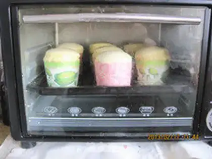 Make A cup of paper and a little cake step 12