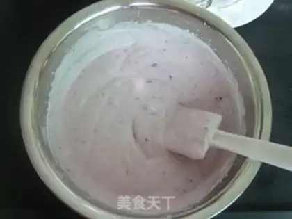 Make Blueberry mousse cake step 8