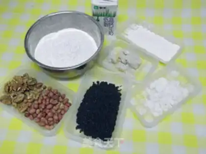 Make Black sesame soup step 0