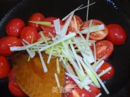 Make Tomato blossoms step 3