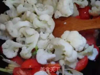 Make Tomato blossoms step 4