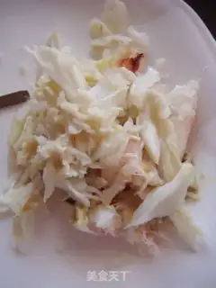 Make Crab butter and fruit salad step 17