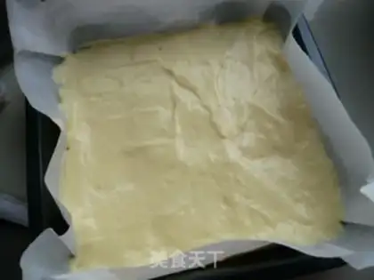 Make Butter strawberry cake step 3