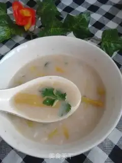 Make Potato peanut congee step 6