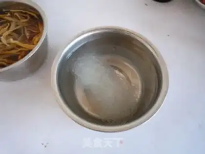 Make Mustard fan yellow cabbage step 2