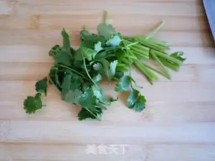 Make Mustard fan yellow cabbage step 3