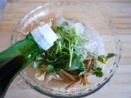 Make Mustard fan yellow cabbage step 6